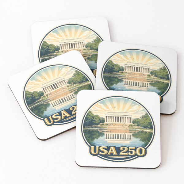 Item preview, USA_250_ Lincoln Memorial designed and sold by Willa-Westwood.