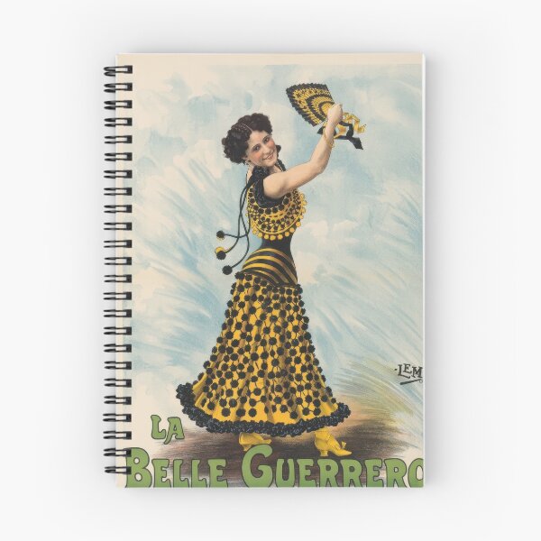 Item preview, Vintage Folies Bergere La Belle Guerrero 1899 Poster designed and sold by TheSoulOfArt.