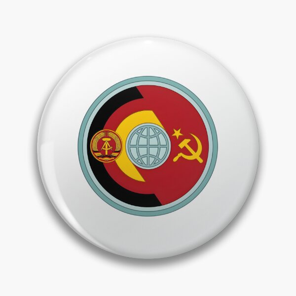 Item preview, East Germany and Soviet Union Space Cooperation Emblem designed and sold by CharlieDesings.