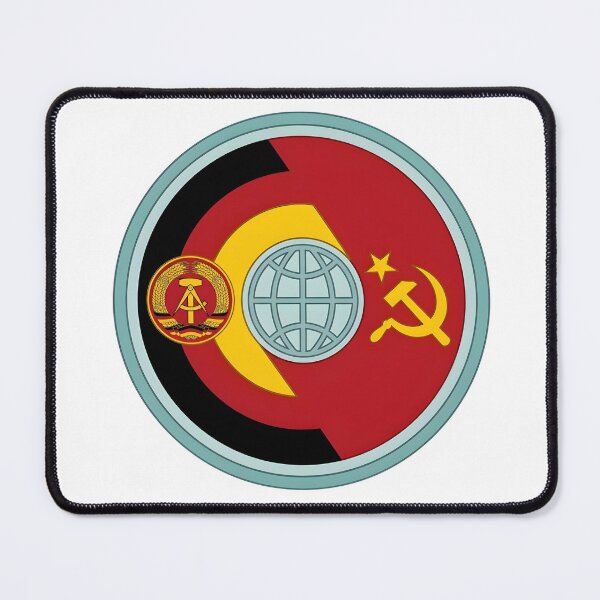 Item preview, East Germany and Soviet Union Space Cooperation Emblem designed and sold by CharlieDesings.