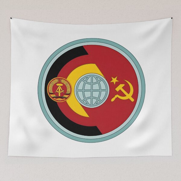 Item preview, East Germany and Soviet Union Space Cooperation Emblem designed and sold by CharlieDesings.