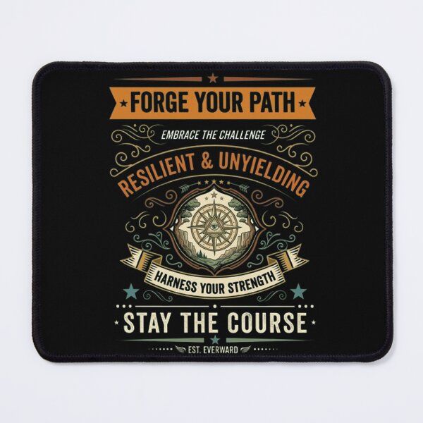 Item preview, Forge Your Path – Motivational Compass Design designed and sold by Dogandesighn.