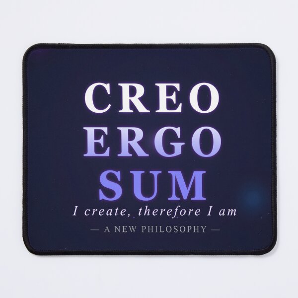 Item preview, Creo ergo sum designed and sold by Laundry Ghost Productions.
