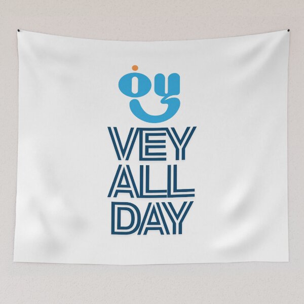 Item preview, Oy Vey All Day designed and sold by Aminesnip.