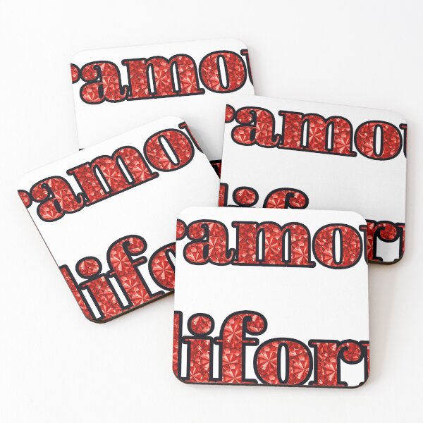 Item preview, Paramount California City Name With Red Rhinestone designed and sold by TheIconSmith.