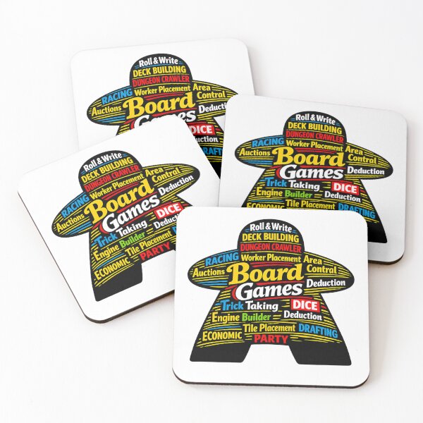 Item preview, Meeple Board Game Genres designed and sold by MatthewTSherrod.