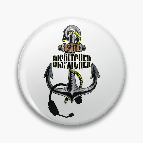 Item preview, Thin Yellow Line 911 Dispatcher Anchor designed and sold by artistwill.
