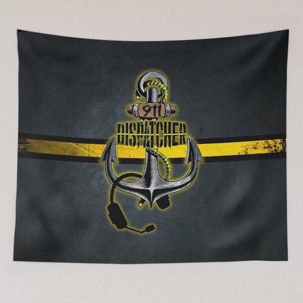 Item preview, Thin Yellow Line 911 Dispatcher Anchor designed and sold by artistwill.