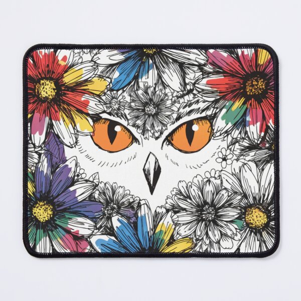 Item preview, Floral Mandala Art owl – Intricate Flower Mandala Design designed and sold by Anime9122.