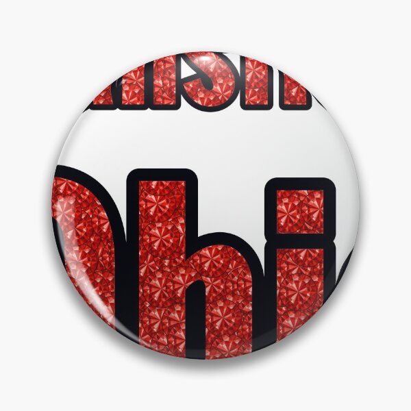 Item preview, Mansfield Ohio City Name With Red Rhinestone designed and sold by TheIconSmith.