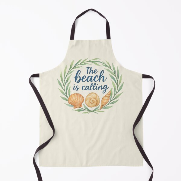Item preview, The Beach Is Calling Watercolor Wreath designed and sold by CAutumnTrapp.