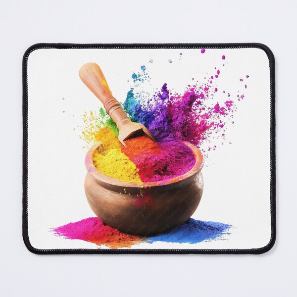 Item preview, Color Explosion Bowl – Vibrant Powder Splash Artistic Festival T-Shirt Design designed and sold by Vervella.