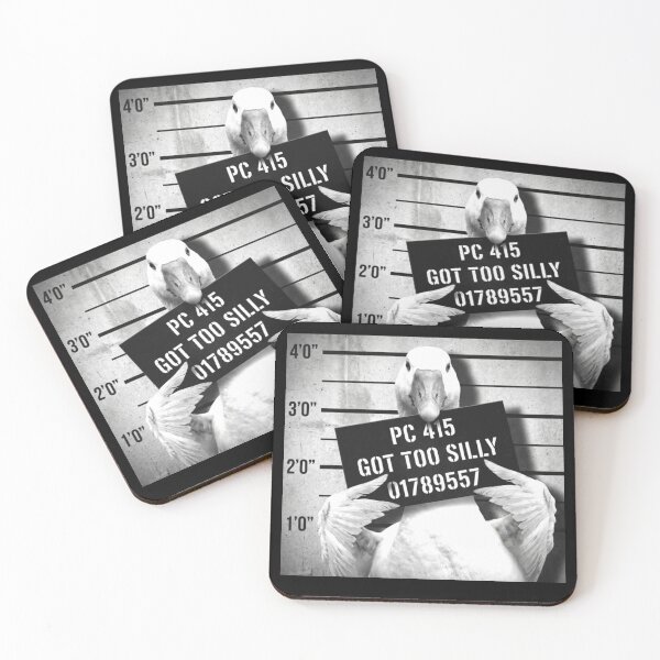 Item preview, GOT TOO SILLY Goose Meme  designed and sold by PetNamedPeeve.