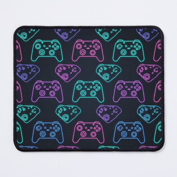 Item preview, Neon Game Controller Pattern designed and sold by StickVerse by Owais.