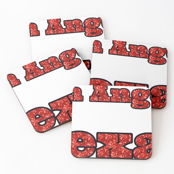 Item preview, San Angelo Texas City Name With Red Rhinestone designed and sold by TheIconSmith.