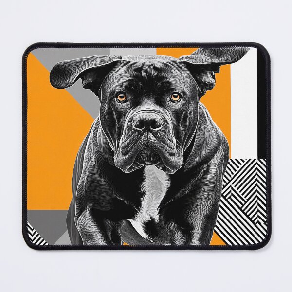 Item preview, Running cane corso on Geometric Background designed and sold by lautir.