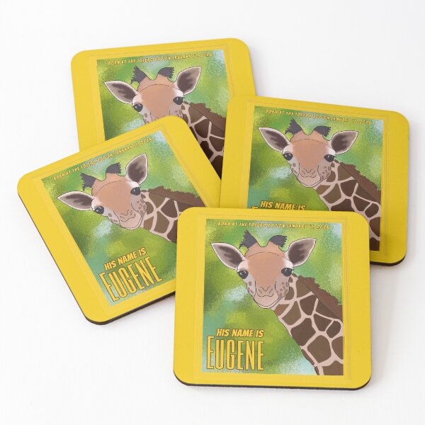 Item preview, Baby Giraffe Eugene from Toledo designed and sold by RareSquareBearArts.