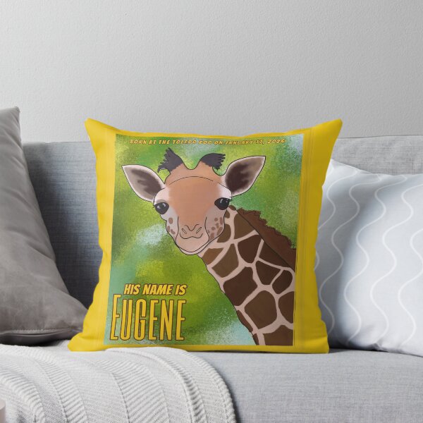 Item preview, Baby Giraffe Eugene from Toledo designed and sold by RareSquareBearArts.