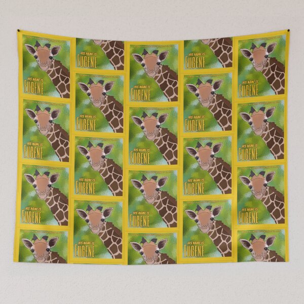 Item preview, Baby Giraffe Eugene from Toledo designed and sold by RareSquareBearArts.