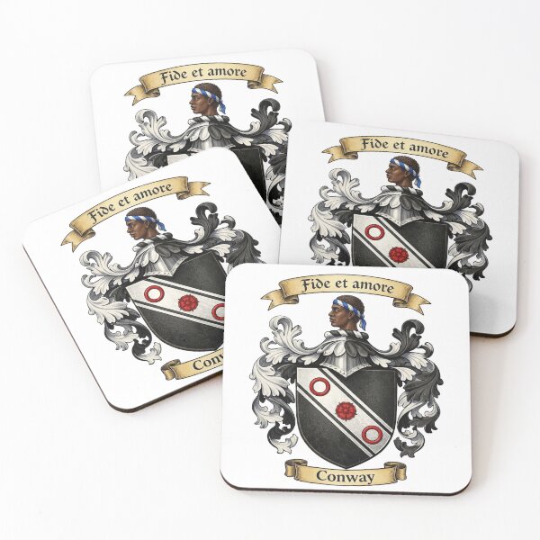 Item preview, The Conway Family Coat of Arms designed and sold by BagTown Clans.