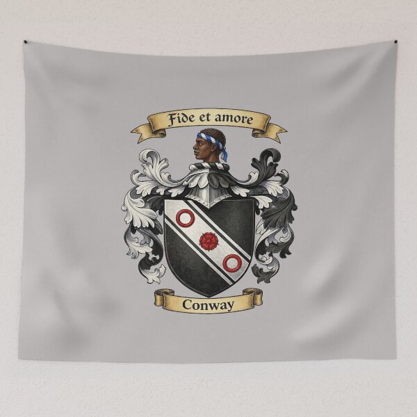 Item preview, The Conway Family Coat of Arms designed and sold by BagTown Clans.