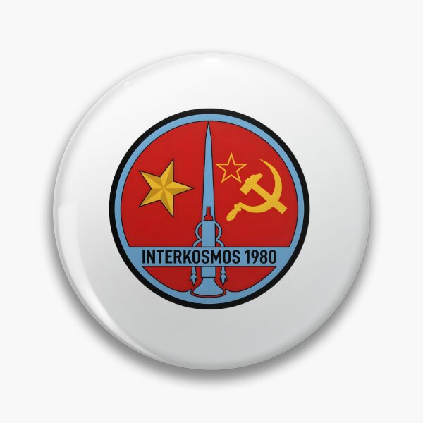 Item preview, Interkosmos 1980 Soviet Space Mission Emblem designed and sold by CharlieDesings.