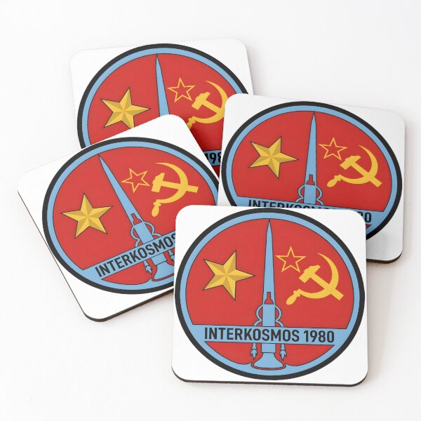 Item preview, Interkosmos 1980 Soviet Space Mission Emblem designed and sold by CharlieDesings.