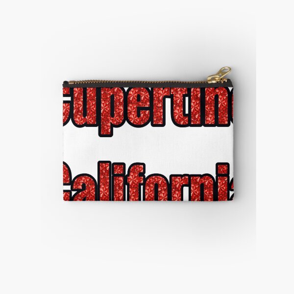 Item preview, Cupertino California City Name With Red Rhinestone designed and sold by TheIconSmith.