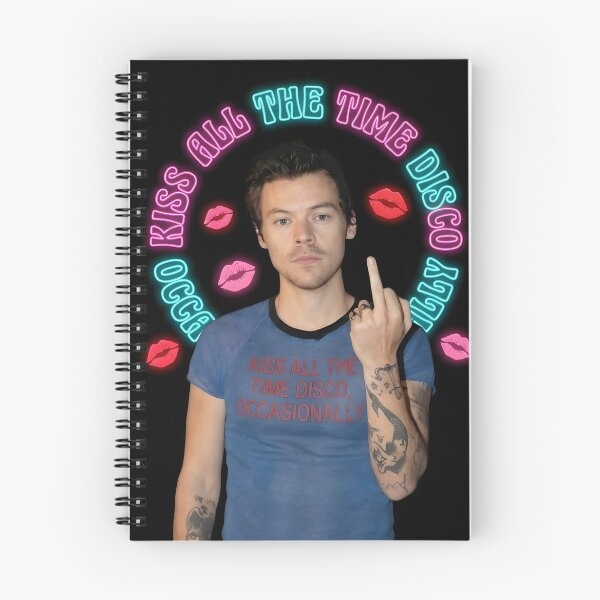 Item preview, Harry Styles  Kiss All The Time Disco Occasionally Neon Graphic designed and sold by Vibe-Vortex.