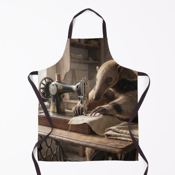 Item preview, Anteater at Work on Sewing Machine designed and sold by Tridentulus.