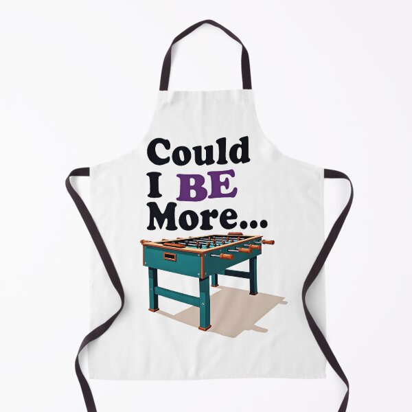 Item preview, Could I BE More… – FRIENDS Inspired Chandler Quote with Foosball Table | Funny Pop‑Culture Sticker & Tee designed and sold by Nene's design.