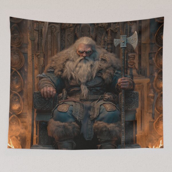 Item preview, Geirröd – King of the Giants designed and sold by NordicDreams.