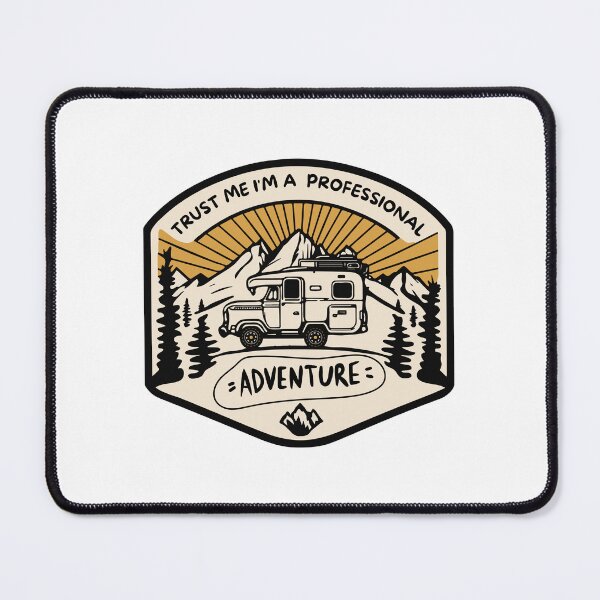 Item preview, Trust Me I'm a Professional Adventurer – Funny Vintage Adventure T-Shirt designed and sold by eltontovolador.
