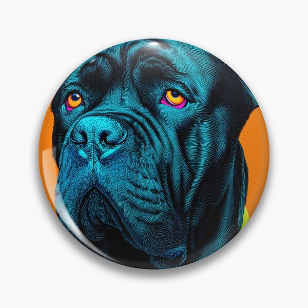 Item preview, Vibrant Portrait of a Cane Corso designed and sold by lautir.