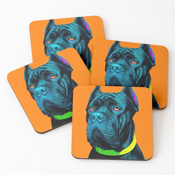 Item preview, Vibrant Portrait of a Cane Corso designed and sold by lautir.