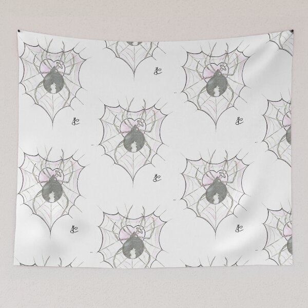 Item preview, Spider Love – Ragno su Ragnatela con Cuore designed and sold by DisegniPersonalizzati di irka87.