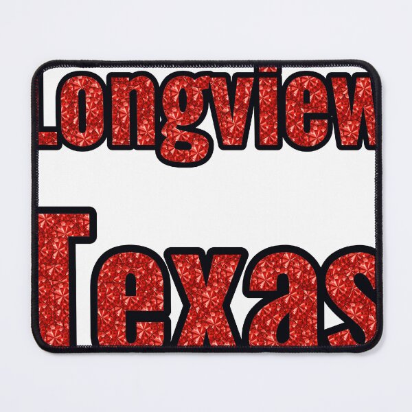 Item preview, Longview Texas City Name With Red Rhinestone designed and sold by TheIconSmith.