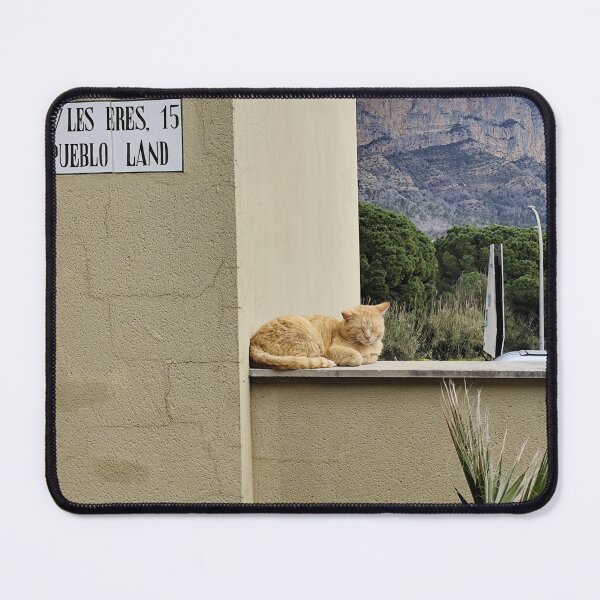 Item preview, Sleeping Cat in a Spanish Street – Real Photography designed and sold by Fullspace.