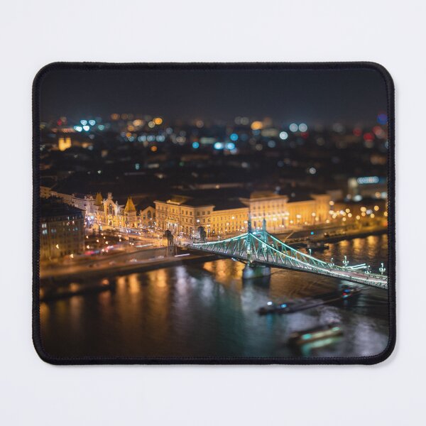Item preview,  Landscape view of night Budapest from Citadella observation deck designed and sold by Niageadon.