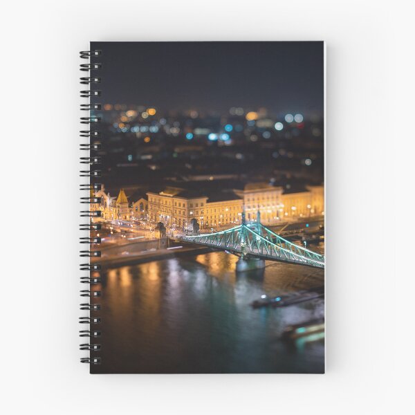 Item preview,  Landscape view of night Budapest from Citadella observation deck designed and sold by Niageadon.