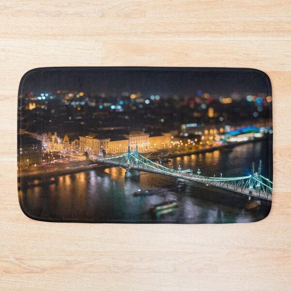 Item preview,  Landscape view of night Budapest from Citadella observation deck designed and sold by Niageadon.