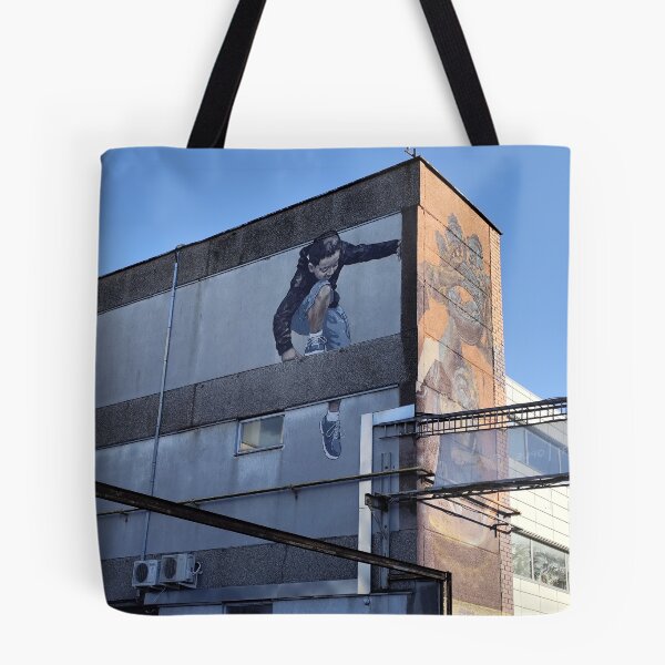 Item preview, Urban Loft with Climbing Boy Graffiti designed and sold by Fullspace.