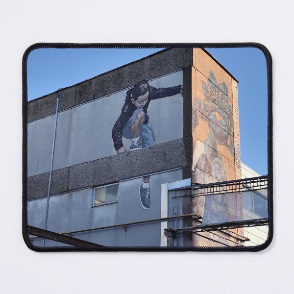 Item preview, Urban Loft with Climbing Boy Graffiti designed and sold by Fullspace.