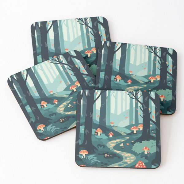 Item preview, Follow the Mushroom Path designed and sold by AbstractAnom.