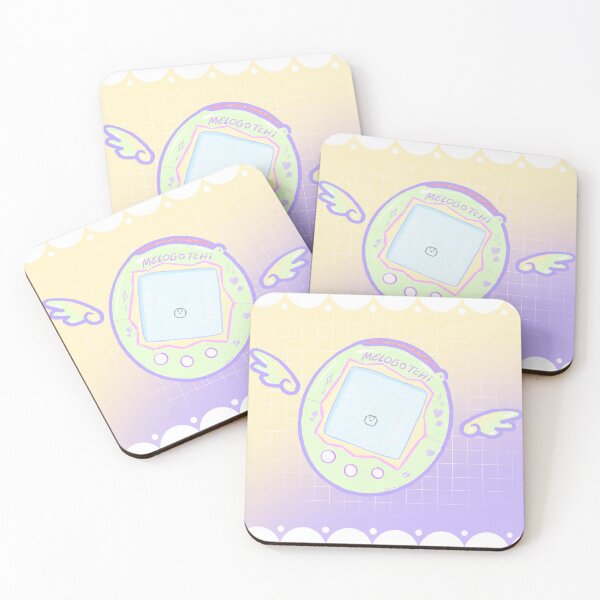 Item preview, cute pastel green Tamagotchi designed and sold by MeloxineStore.
