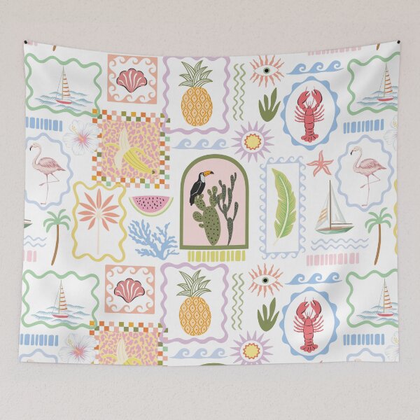 Item preview, Patchwork fresh summer pattern  designed and sold by anyuka.