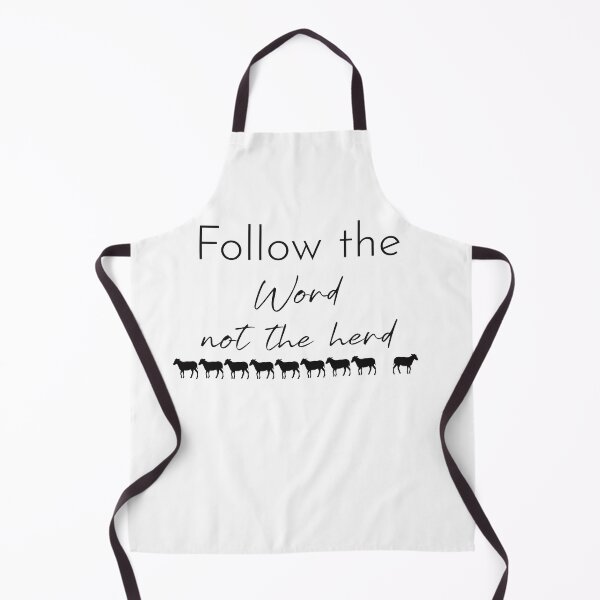 Item preview, Follow the Word Not the Herd – Christian Minimalist Sheep Faith Design designed and sold by LazyScreations.