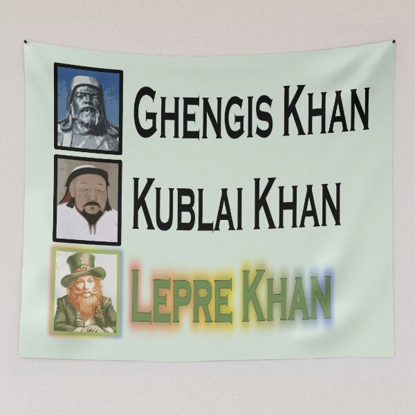 Item preview, Leprechaun or Lepre Khan? designed and sold by panter.