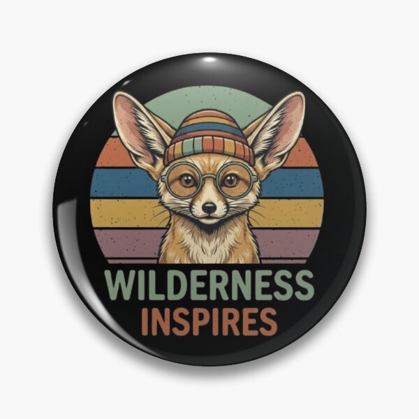 Item preview, Wilderness Inspires – Fennec Fox Retro Design designed and sold by Dogandesighn.