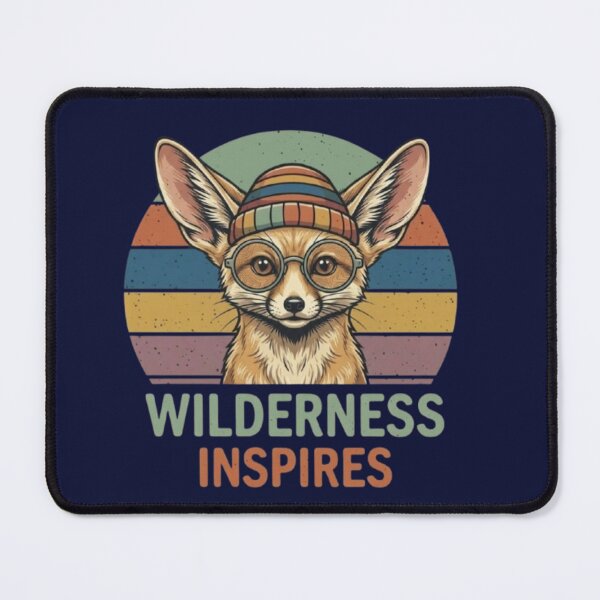 Item preview, Wilderness Inspires – Fennec Fox Retro Design designed and sold by Dogandesighn.